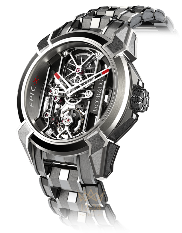 Jacob &amp; Co EPIC X TITANIUM BRACELET EX100.20.PS.PP.A20AA