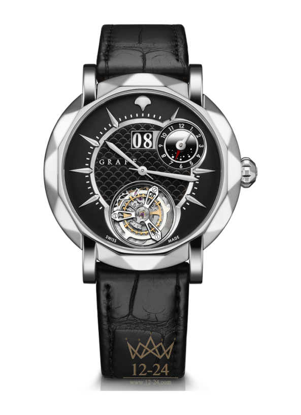 Graff MasterGraff Grand Date Dual Time Tourbillon 43mm MGUGMT43PTB