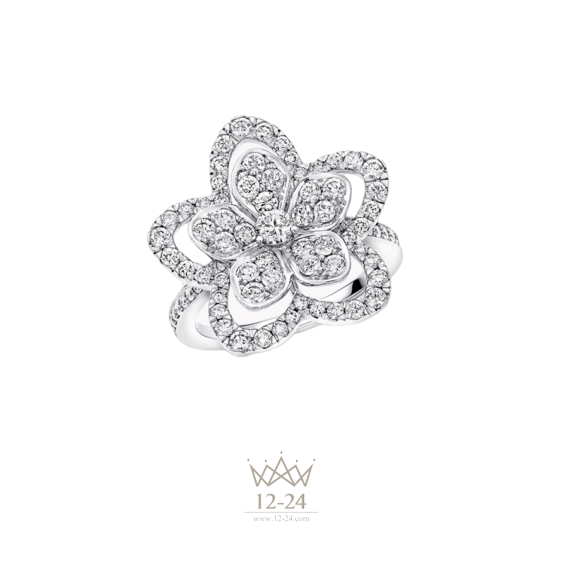 Graff Wild Flower Large Diamond Ring RGR845