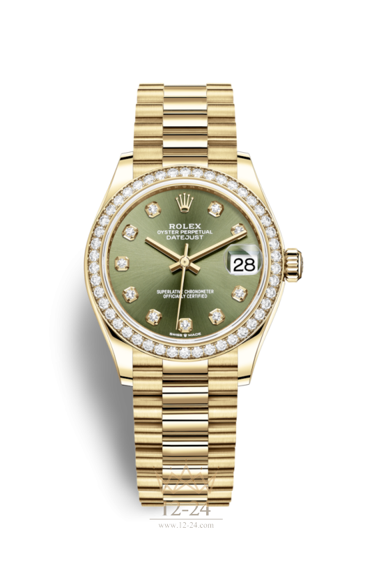 Rolex Oyster 31 мм Yellow Gold and Diamonds 278288rbr-0007