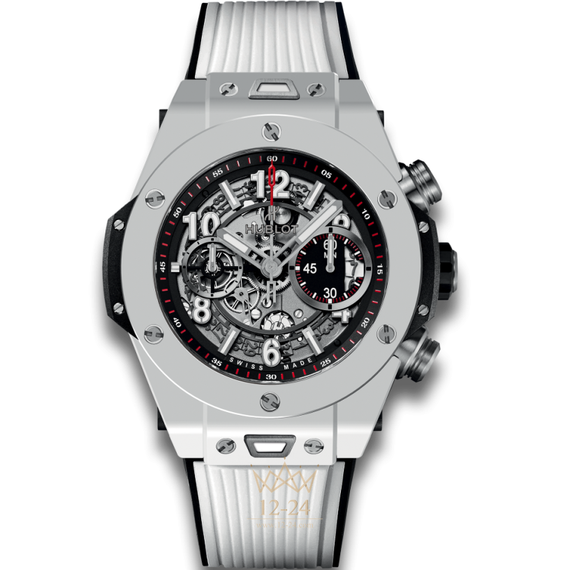 Hublot Unico White Ceramic 45 mm 411.HX.1170.RX