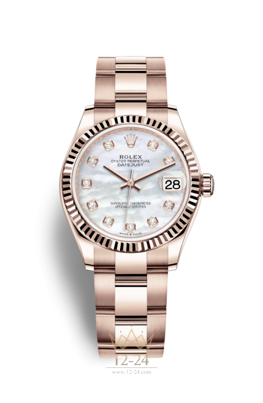Rolex Oyster 31 мм Gold Everose 278275-0016