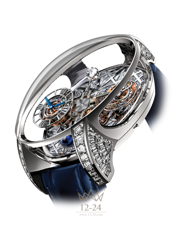 Jacob &amp; Co Astronomia Tourbillon Baguette Meteorite AT800.30.BD.HE.A