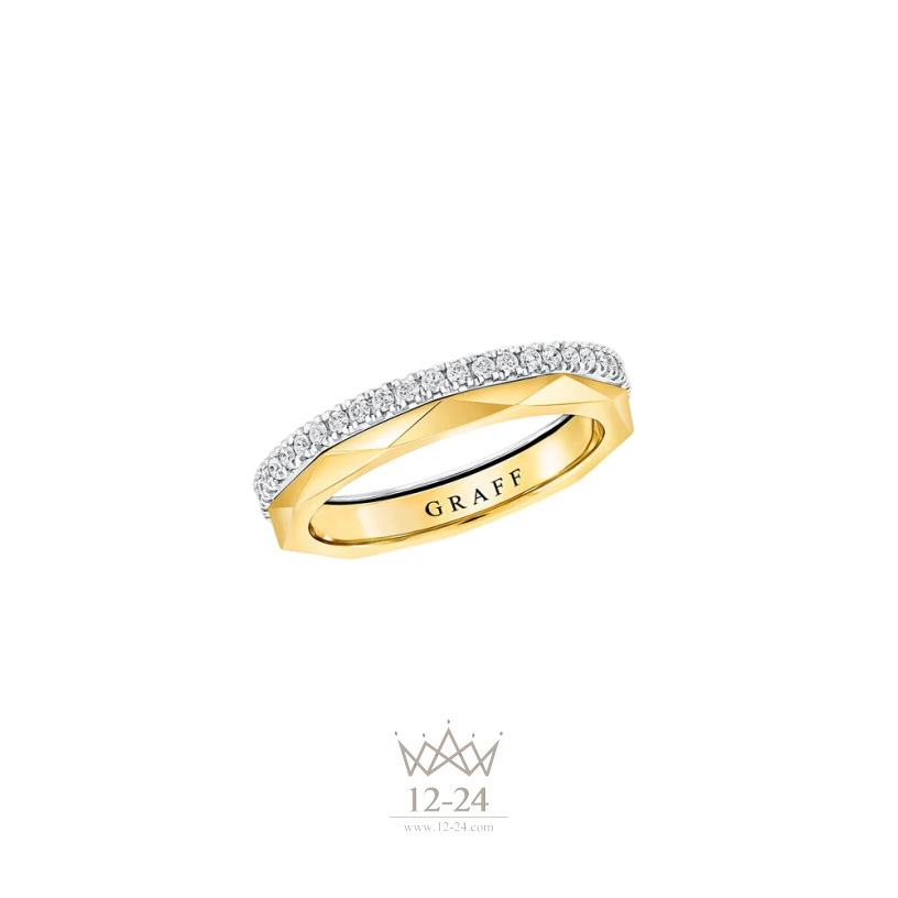 Graff Laurence Graff Signature Diamond and Yellow Gold Band RGR951