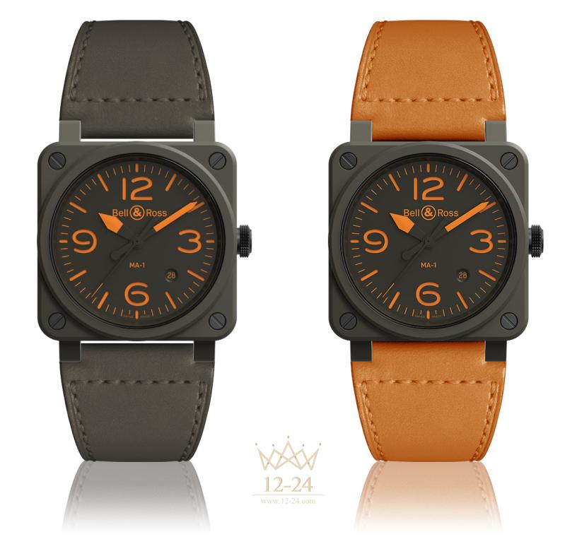 Bell &amp; Ross BR 03-92 MA-1 BR0392-KAO-CE/SCA