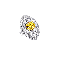Украшение Graff Yellow and White Diamond Ring GR44877 — main thumb