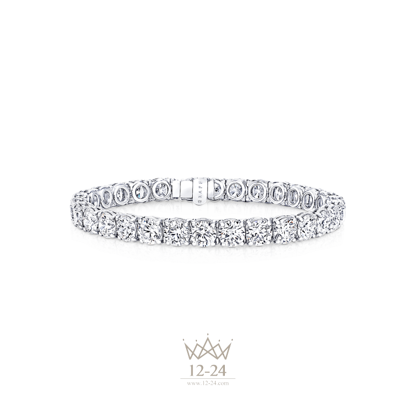 Graff Round Bracelet Diamond RGB141