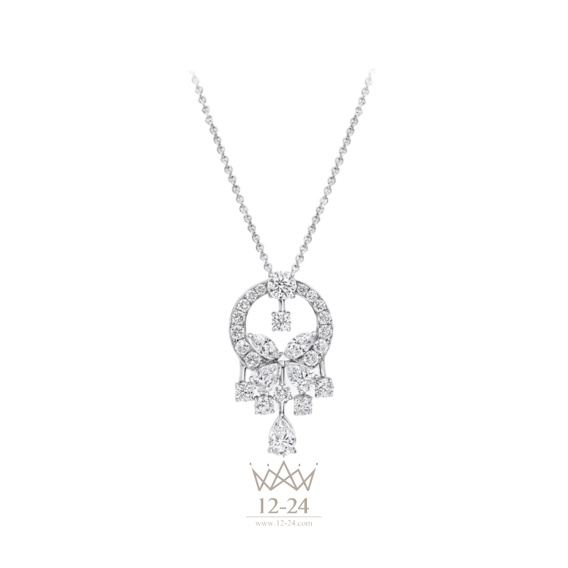 Graff Classic Butterfly Diamond Petite Pendant RGP263