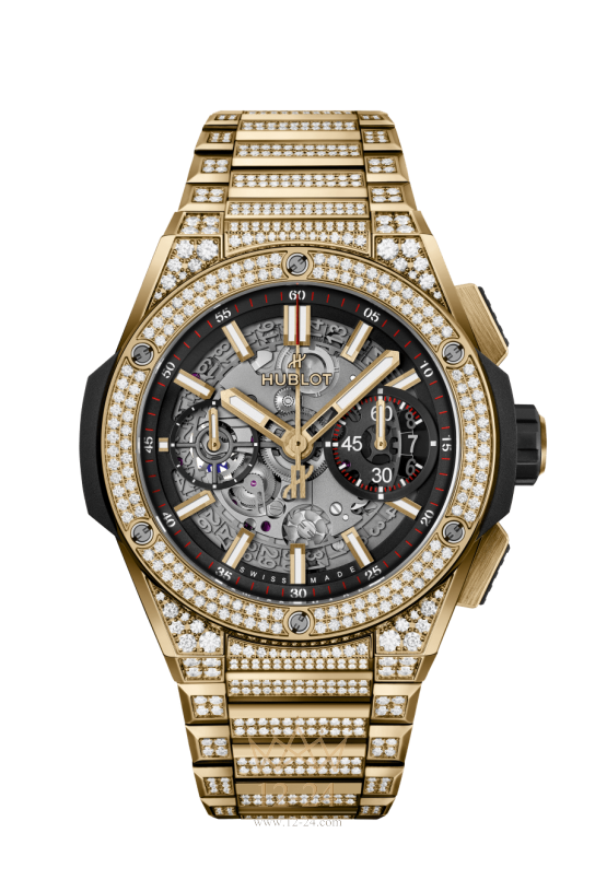 Hublot Integral Yellow Gold Pavé 451.VX.1130.VX.3704