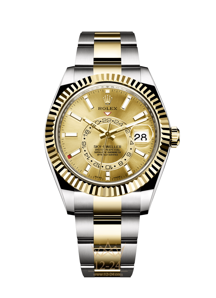 Rolex Sky-Dweller Watch 326933-0001 42 mm, Steel Yellow gold