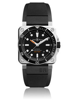 Bell & Ross Marine Men’sBell & Ross BR0392-D-BL-ST/SRB