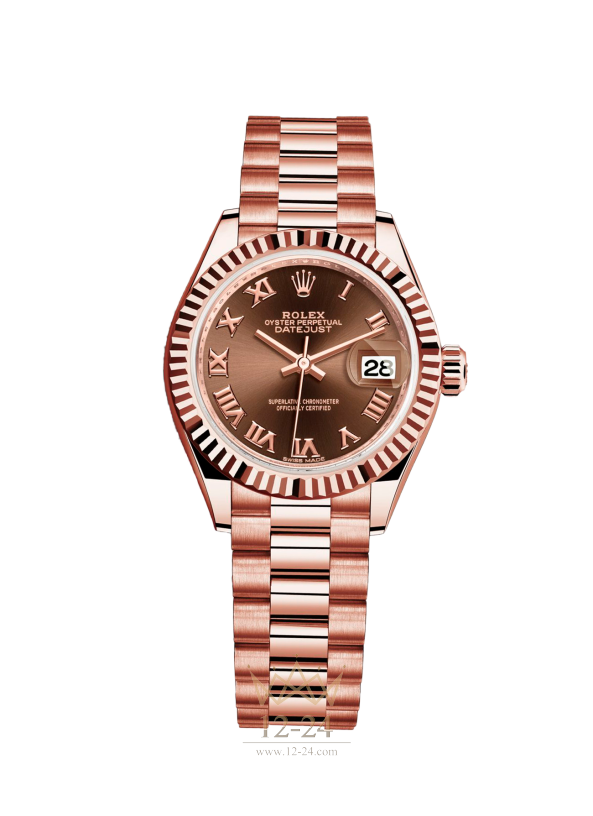 Rolex Lady-Datejust 28 Oyster Everose gold 279175-0014