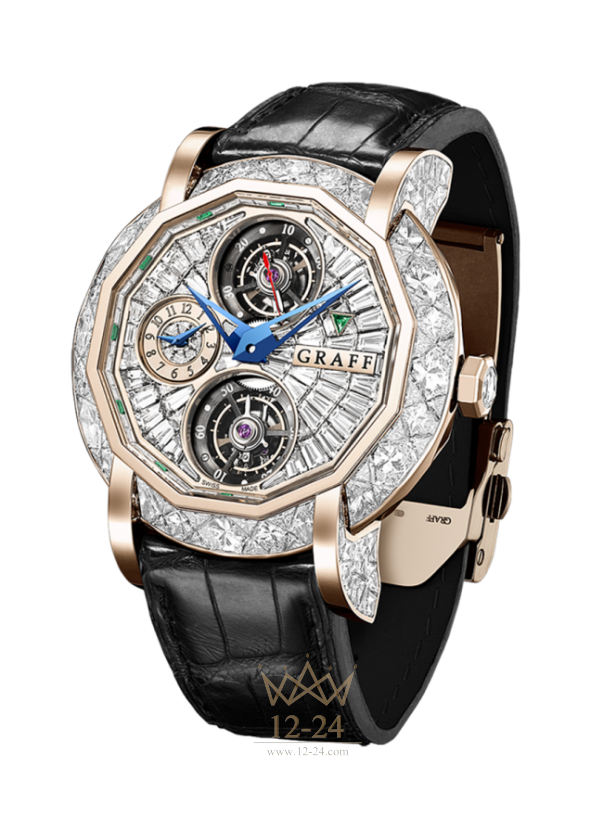 Graff MasterGraff Double Tourbillon GMT 47mm MG47DTPGDD
