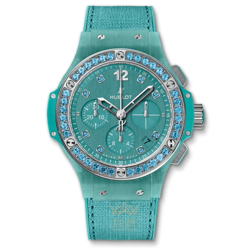 Hublot Turquoise Linen 41 mm 341.XL.2770.NR.1237