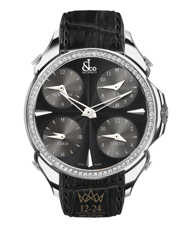 Jacob &amp; Co Palatial Five Time Zone PZ500.10.RO.LA.A