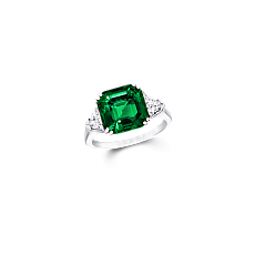 Украшение Graff Square Emerald Cut Ring Emerald GR13194 — main thumb