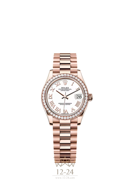 Rolex Oyster 31 мм Gold Everose and Diamonds 278285rbr-0008