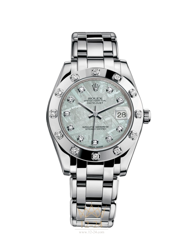 Rolex 34 мм White Gold and Diamonds 81319-0016