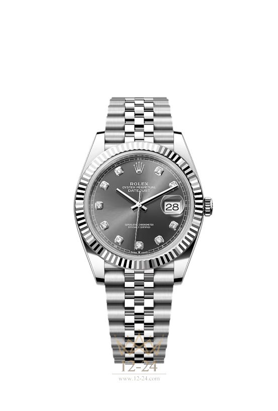 Rolex Steel and White Gold 41 mm 126334-0006