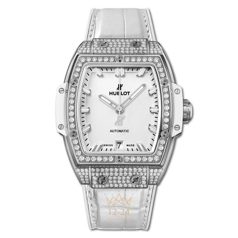 Hublot Titanium White Pave 665.NE.2010.LR.1604