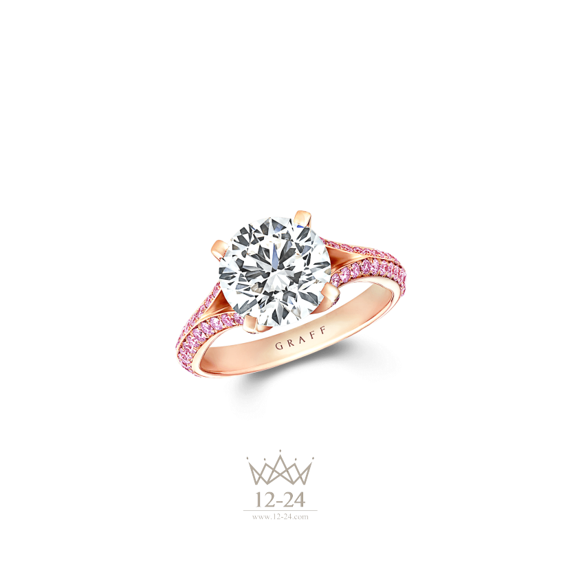 Graff Legacy Round Diamond Engagement Ring RGR304