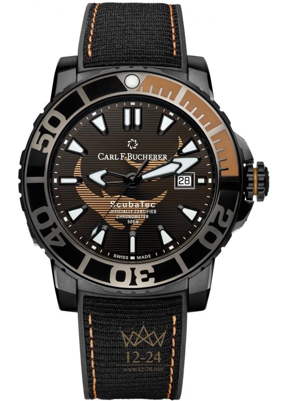 Carl F. Bucherer Scubatec Black Manta 00.10632.28.33.99
