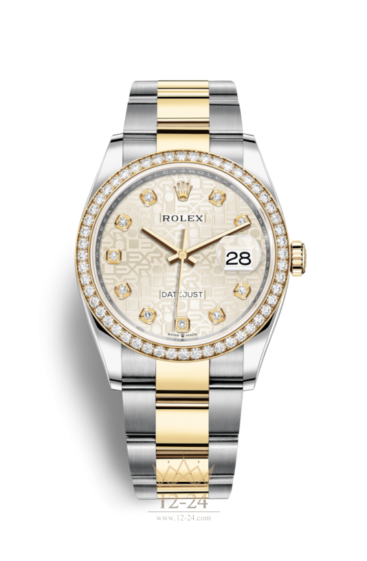 Rolex Oyster 36 мм Steel Yellow gold and Diamonds 126283rbr-0014