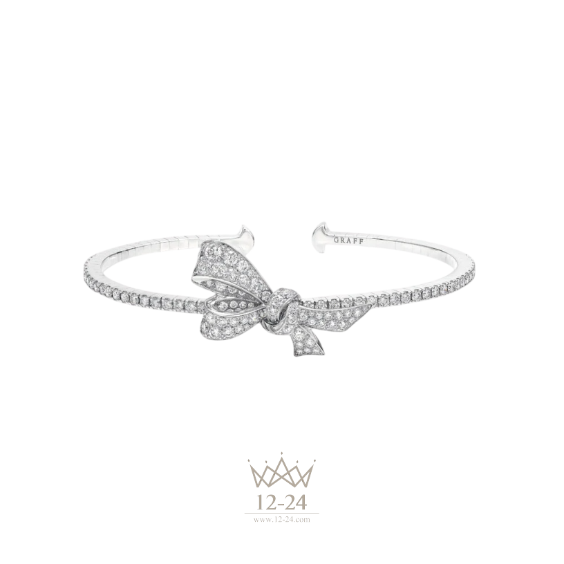 Graff Tilda’s Bow Diamond Bangle RGB551