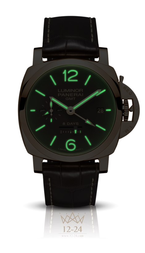 Panerai 8 Days GMT Oro Rosso - 44mm PAM00576
