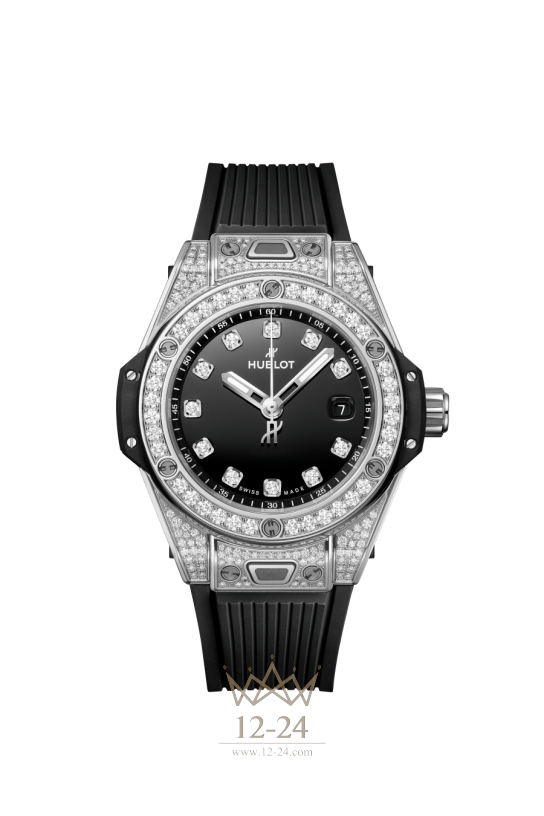 Hublot One Click Steel Pavé 485.SX.1270.RX.1604