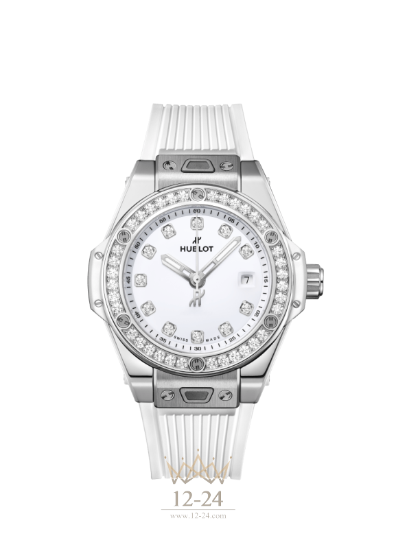 Hublot One Click Steel White Diamonds 485.SE.2210.RW.1204