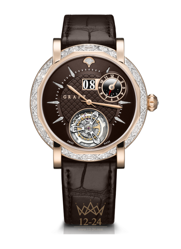 Graff MasterGraff Grand Date Dual Time Tourbillon 43mm MGUGMT43PGDCL