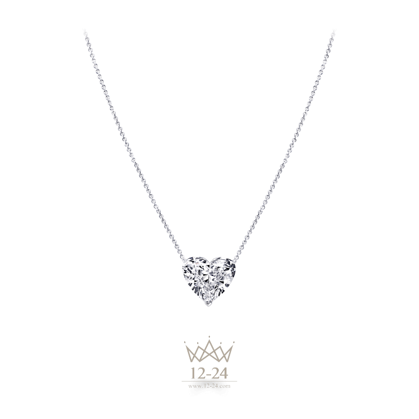 Graff Heart Shape Pendant Diamond GP20075