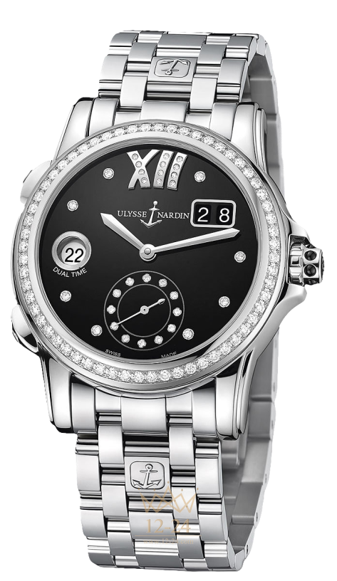 Ulysse Nardin Dual Time Manufacture Ladies 3343-222B-7/30-02