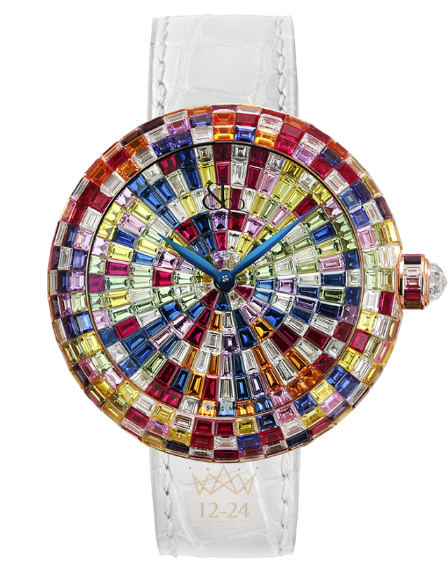 Jacob &amp; Co Brilliant Skeleton Baguette Arlequino BQ532.40.HX.HX.A