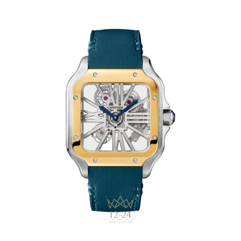 Cartier Santos Skeleton Large Model WHSA0024