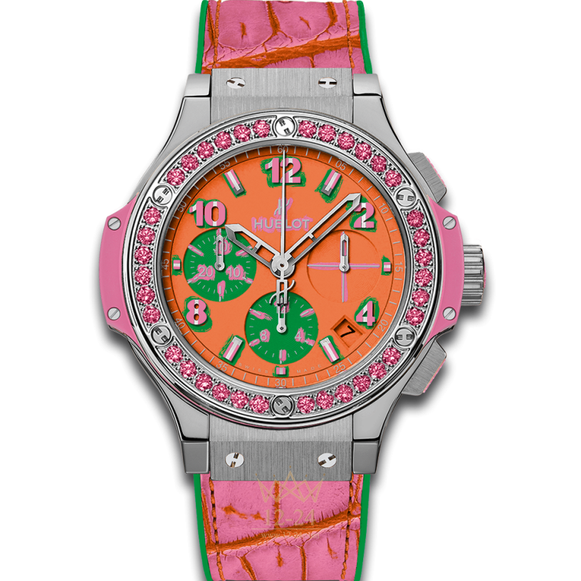 Hublot Pop Art Steel Rose 41 mm 341.SP.4779.LR.1233.POP15
