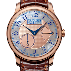 Часы F.P.Journe Collection Boutique Nacre FPJ-Co-ExclusivePieces-CBN-ChronometreNacre-CuirOr — main thumb
