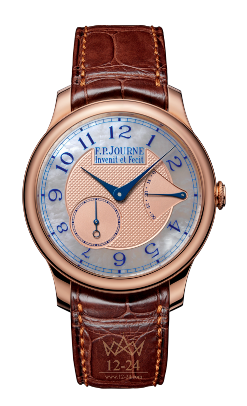 F.P.Journe Collection Boutique Nacre FPJ-Co-ExclusivePieces-CBN-ChronometreNacre-CuirOr