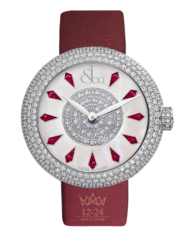 Jacob &amp; Co BRILLIANT HALF PAVE BQ030.10.RH.KE.A