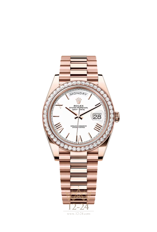 Rolex Everose Gold and Diamonds 40 mm 228345rbr-0012