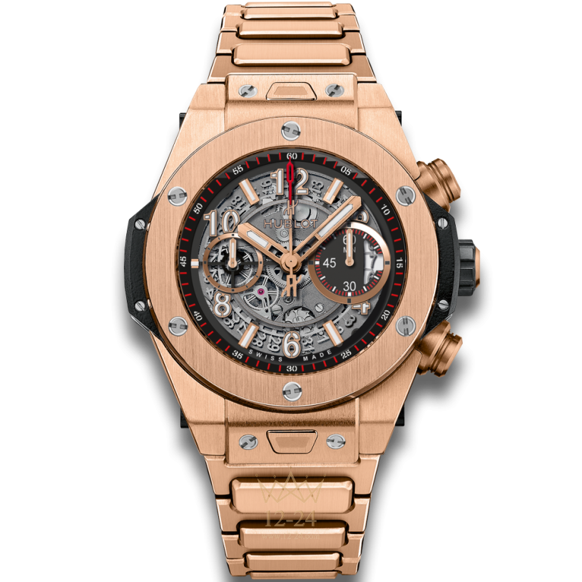 Hublot Unico King Gold Bracelet 45 mm 411.OX.1180.OX
