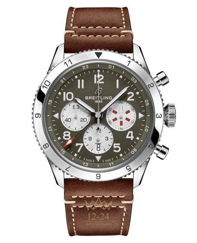 Breitling Chronograph GMT 46 Curtiss Warhawk AB04452A1L1X1