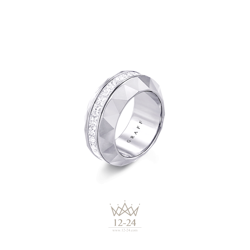 Graff White Gold Eternity Band Diamond RGR379