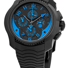 Часы Franc Vila Chronograph Simple Quantieme Automatic Blue 7I.QS-BLUE.V02 — main thumb