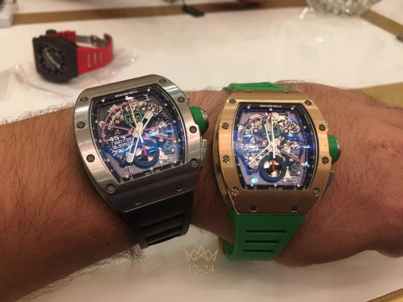 Richard Mille RM 11-01 Automatic Flyback Chronograph — Roberto Mancini Rose Gold RM 11-01 Automatic Flyback Chronograph — Roberto Mancini Rose Gold