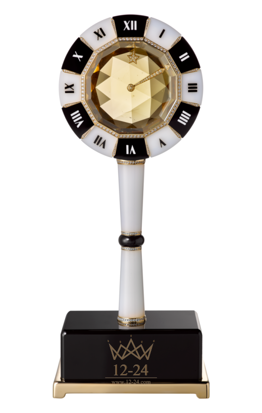 Cartier Etourdissant Mysterious Table Clock CCJW-EMTC-YG-01