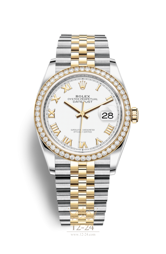 Rolex Oyster 36 мм Steel Yellow gold and Diamonds 126283rbr-0015