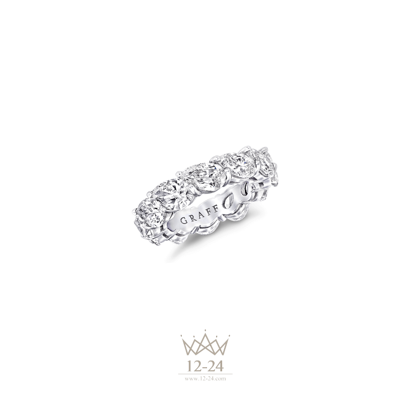 Graff Pear Shape Eternity Band Diamond RGET002