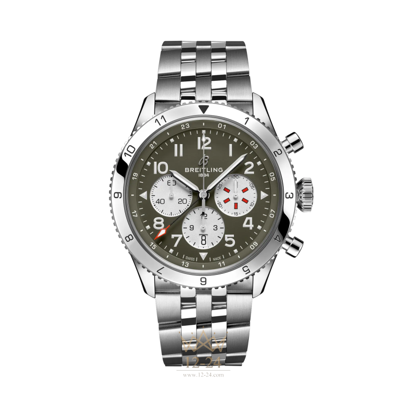 Breitling Super AVI B04 Chronograph GMT 46 Curtiss Warhawk AB04452A1L1A1